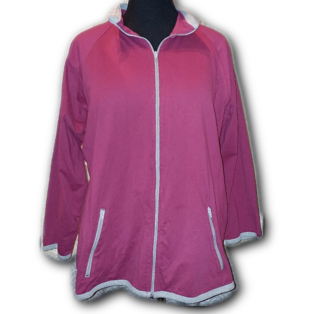 PLUS SIZE: ANTHONY RICHARDS Lightweight Jacket